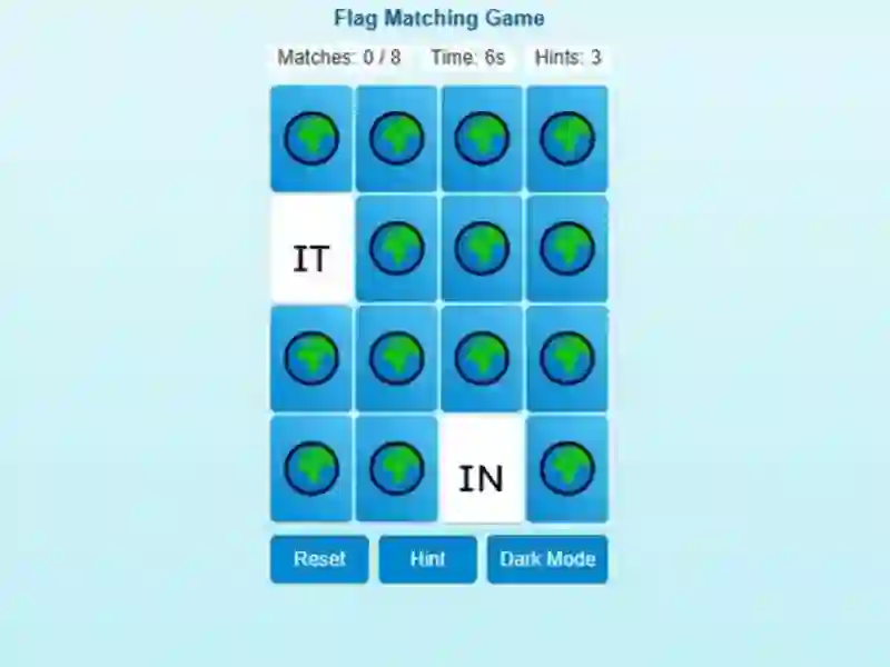 بازی Memory Match Flag Edition آنلاین