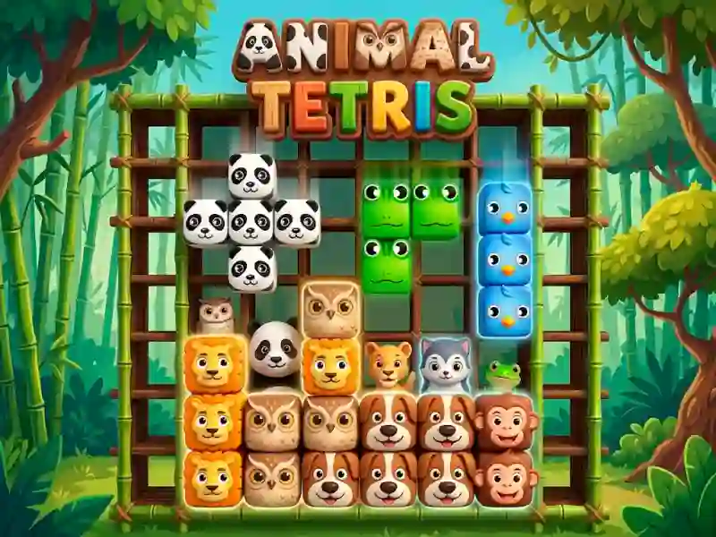 بازی Animal Tetris آنلاین