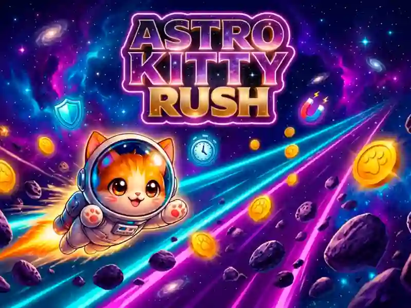 بازی Astro Kitty Rush آنلاین