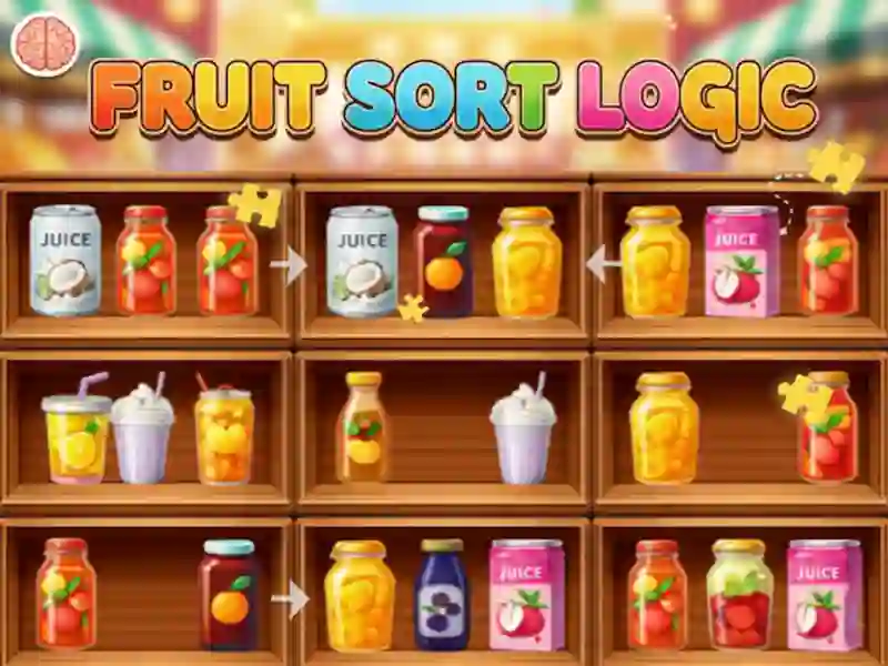 بازی Fruit Sort Logic آنلاین