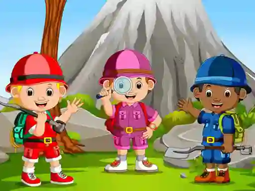 بازی Kids Camping Hidden Stars آنلاین