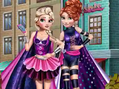 بازی Superhero Spring Princess Dress Up آنلاین