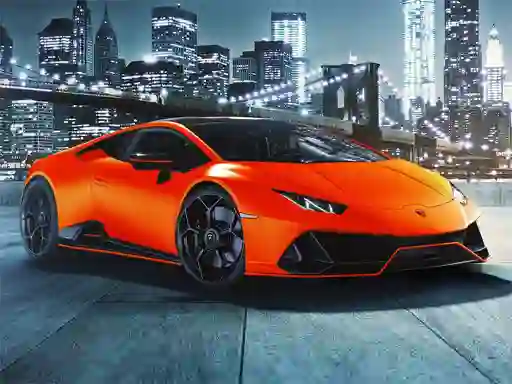 بازی Lamborghini Huracan Evo Puzzle آنلاین