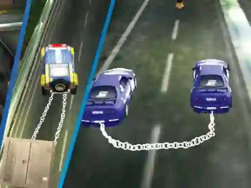 بازی Chained Impossible Driving Police Cars آنلاین