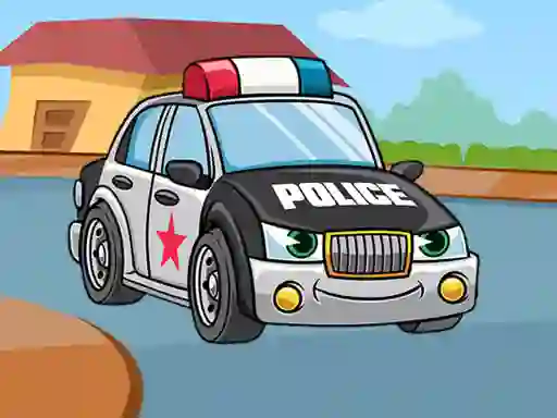 بازی Police Cars Jigsaw آنلاین