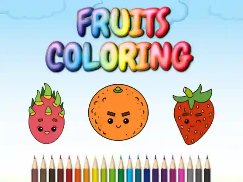 بازی FRUITS COLORING آنلاین