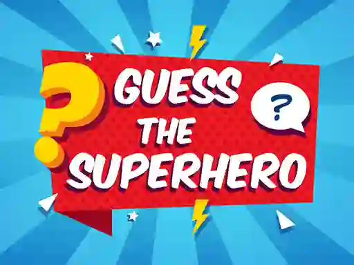 بازی Guess The Superhero آنلاین