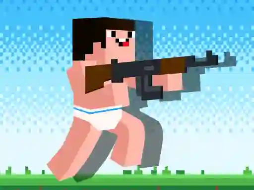 بازی Noob Rush vs Pro Monsters آنلاین