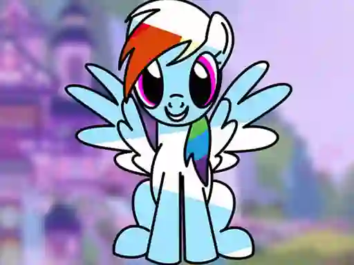 بازی My Little Pony Coloring Book آنلاین