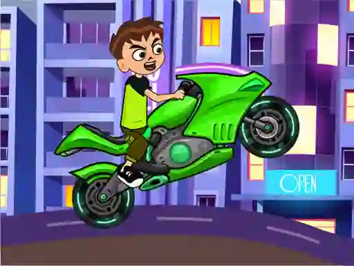 بازی Ben 10 Racer punk آنلاین