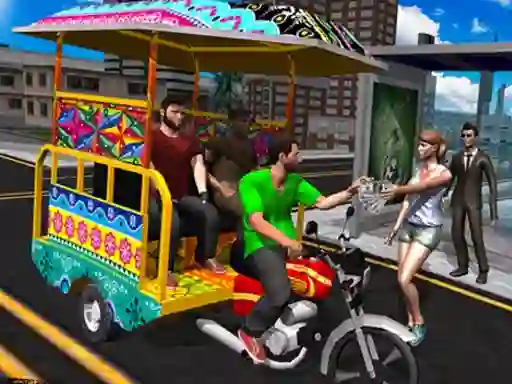 بازی TukTuk Chingchi Rickshaw 3D آنلاین