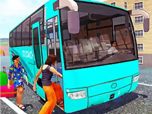 بازی Off Road bus Transport Driver: Tourist Coach Sim آنلاین
