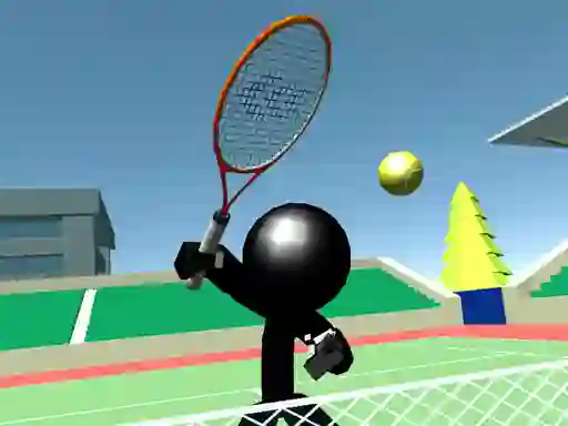 بازی Stickman Tennis 3D آنلاین