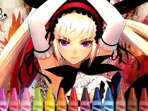 بازی 4GameGround Anime Manga Coloring آنلاین