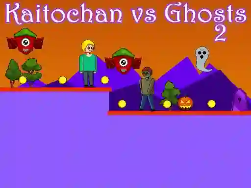 بازی Kaitochan vs Ghosts 2 آنلاین