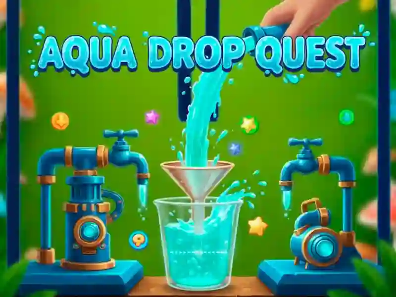 بازی Aqua Drop Quest آنلاین