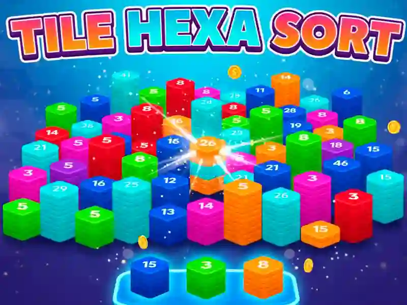 بازی Tile Hexa Sort آنلاین