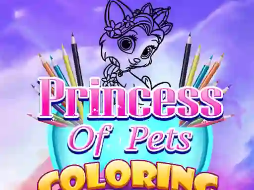 بازی Princess Of Pets Coloring آنلاین