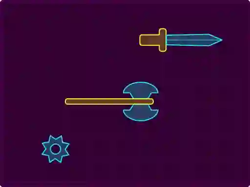 بازی Physics Knife آنلاین