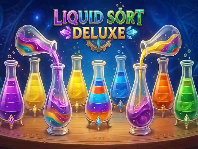 بازی Liquid Sort Deluxe آنلاین