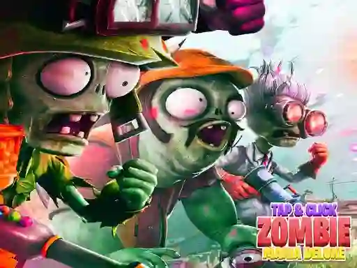 بازی Tap & Click Zombie Mania Deluxe آنلاین