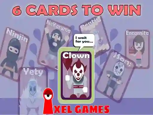 بازی 6 Cards To Win آنلاین