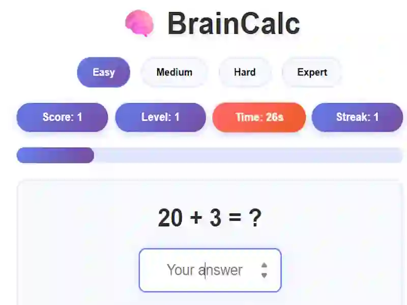 بازی BrainCalc آنلاین