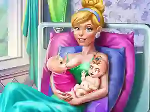 بازی Cinderella Twins Birth آنلاین