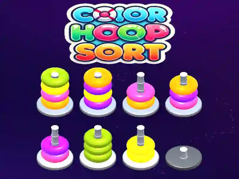 بازی Color Hoop Sort آنلاین