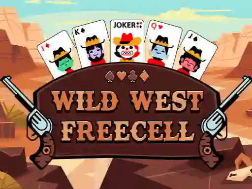 بازی Wild West Freecell آنلاین