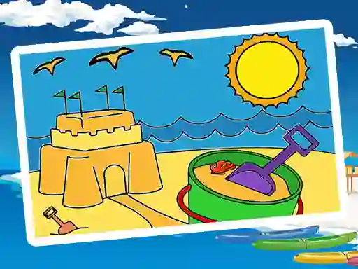 بازی Summer Coloring Pages آنلاین