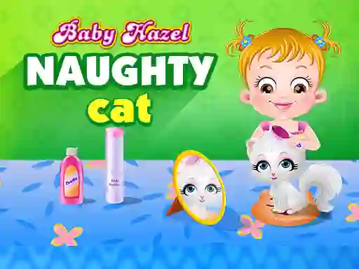 بازی Baby Hazel - naughty cat آنلاین