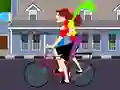 بازی Cycling Kiss آنلاین