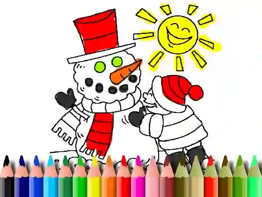بازی Back To School: Winter Time Coloring آنلاین
