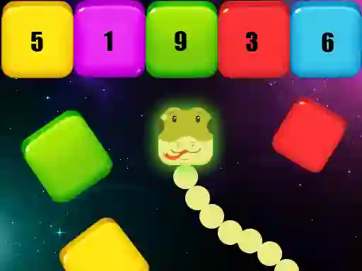بازی Snake Blocks and Numbers آنلاین