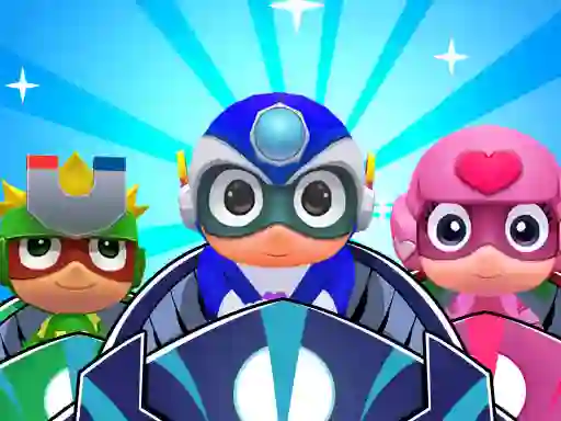 بازی Masks Heroes Racing Kid آنلاین