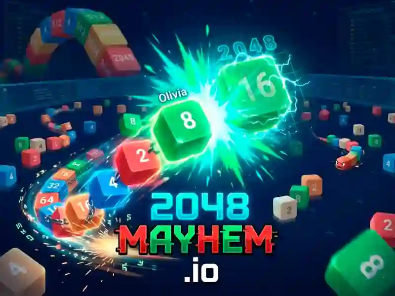 بازی 2048 Mayhem.io آنلاین