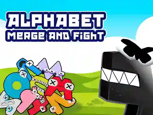 بازی Alphabet Merge And Fight آنلاین