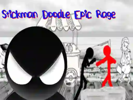 بازی Stickman Doodle Epic Rage آنلاین