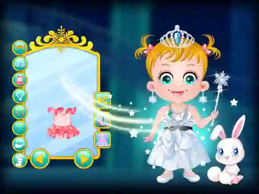 بازی Baby Hazel Ice Princess Dressup آنلاین