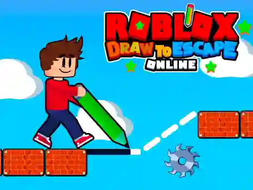 بازی Roblox Draw to Escape Online آنلاین