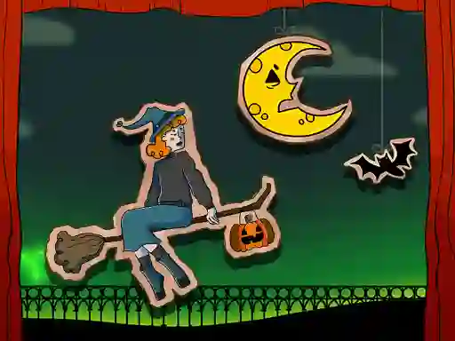 بازی Halloween Witch Fly آنلاین