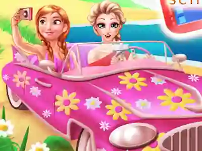 بازی Princesses Road Trip Fun آنلاین