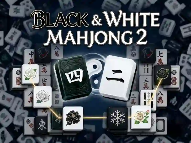 بازی Black & White Mahjong 2 آنلاین