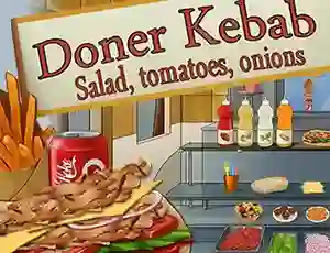 بازی Doner Kebab Salad, Tomatoes, Onions آنلاین