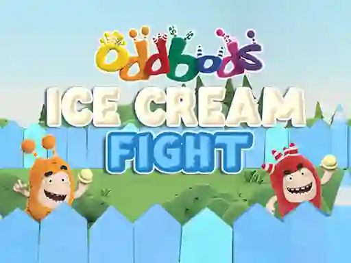 بازی Oddbods Ice Cream Fight آنلاین