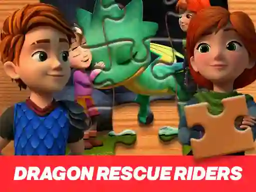 بازی Dragon Rescue Riders Jigsaw Puzzle آنلاین