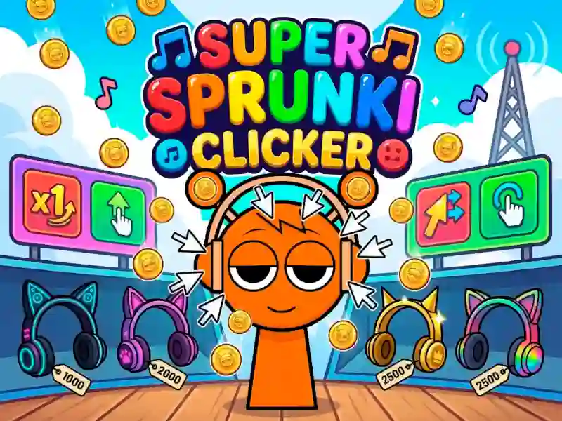 بازی Super Sprunki Clicker آنلاین