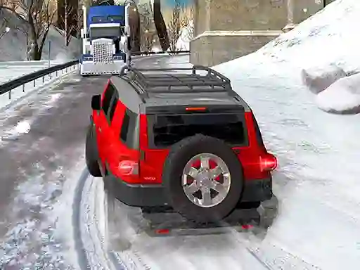 بازی Heavy Jeep Winter Driving آنلاین