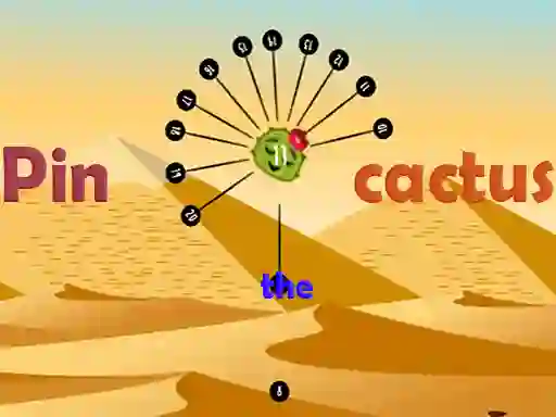 بازی Pin the cactus آنلاین